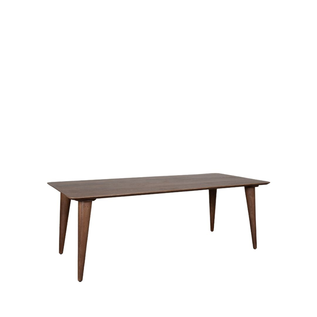 Label51 - Table à manger Fly - Bois de manguier - Espresso - 250 x 100 x 76 cm