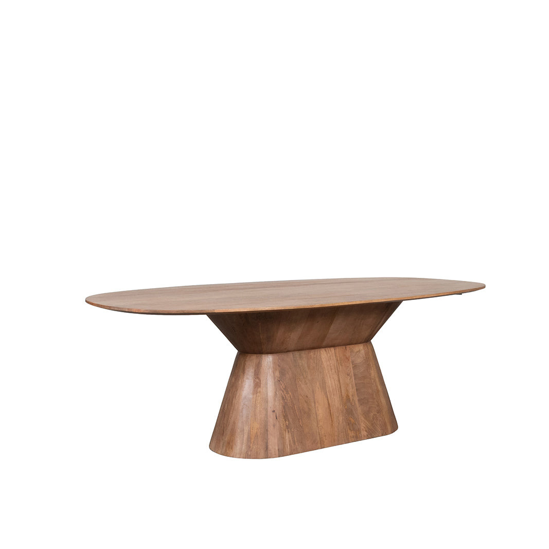 Label51 - Table à manger Jagger - Bois de manguier - Naturel - 220 x 110 x 76 cm