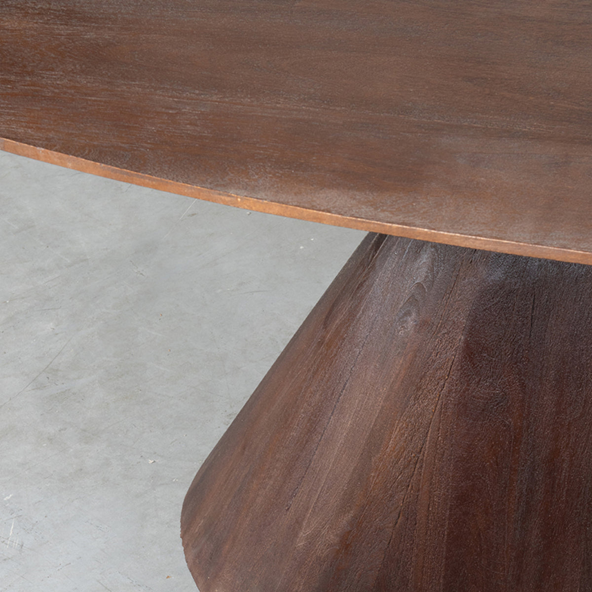 Label51 - Table à manger Jagger - Bois de manguier - Espresso - 220 x 110 x 76 cm