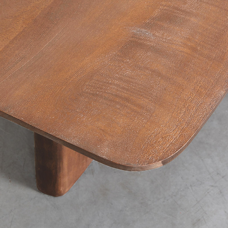 Label51 - Table à manger Scott - Bois de manguier - Naturel - 230 x 100 x 76 cm