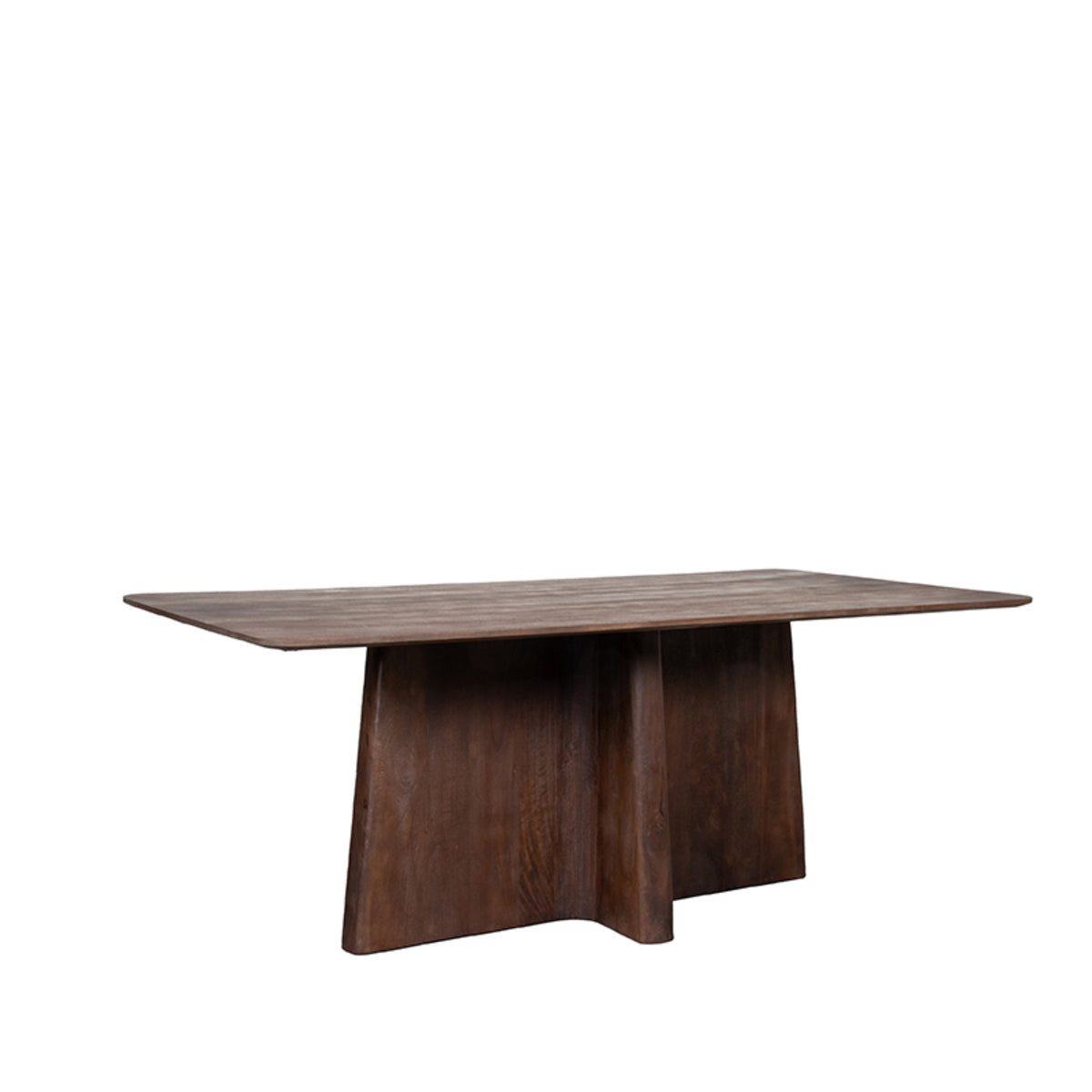 Label51 - Eettafel Scott - Mangohout - Espresso - 230 x 100 x 76 cm
