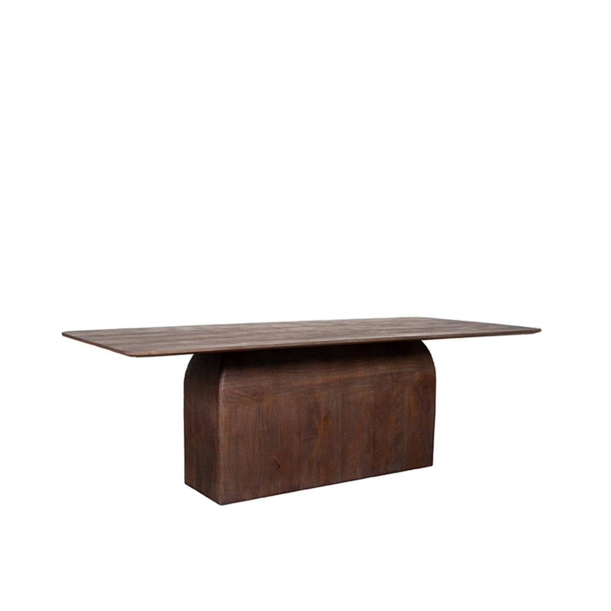 Label51 - Eettafel Owen - Mangohout - Espresso - 230 x 100 x 76 cm