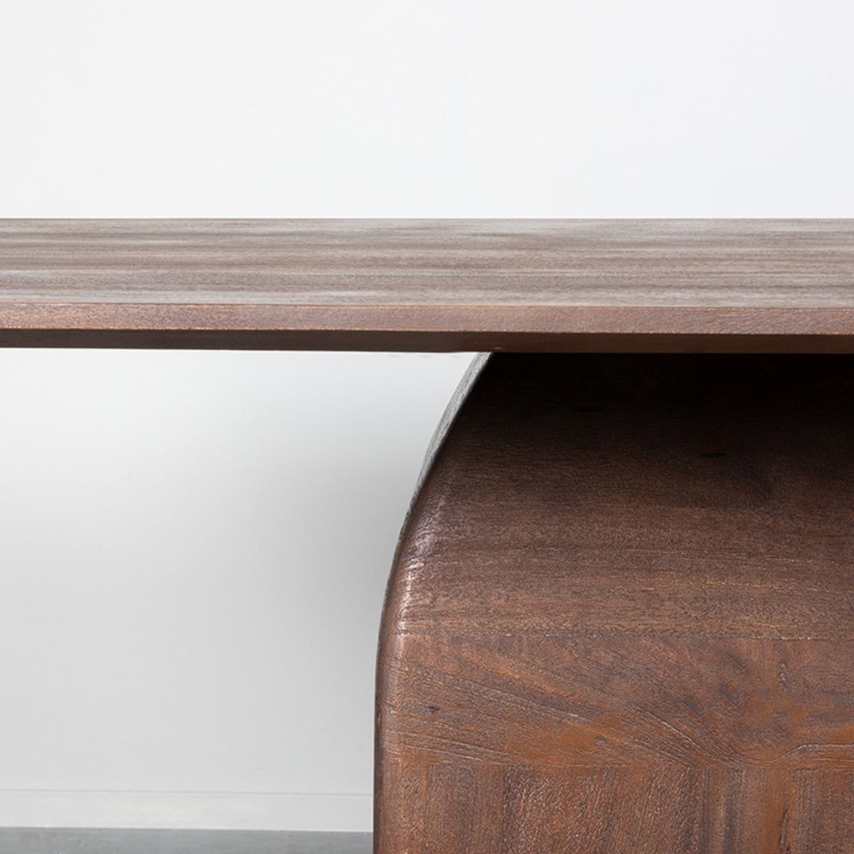 Label51 - Eettafel Owen - Mangohout - Espresso - 230 x 100 x 76 cm