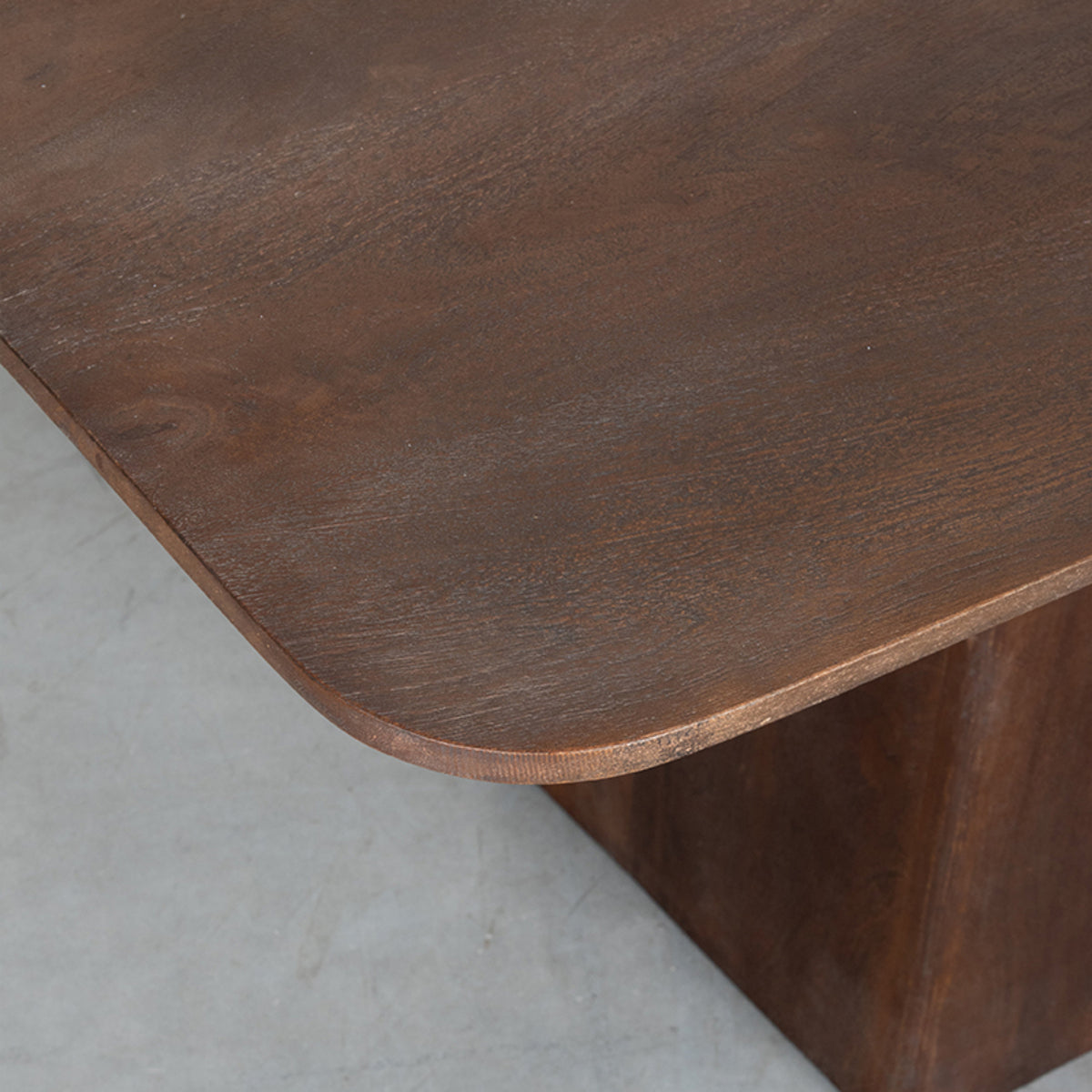 Label51 - Eettafel Owen - Mangohout - Espresso - 230 x 100 x 76 cm