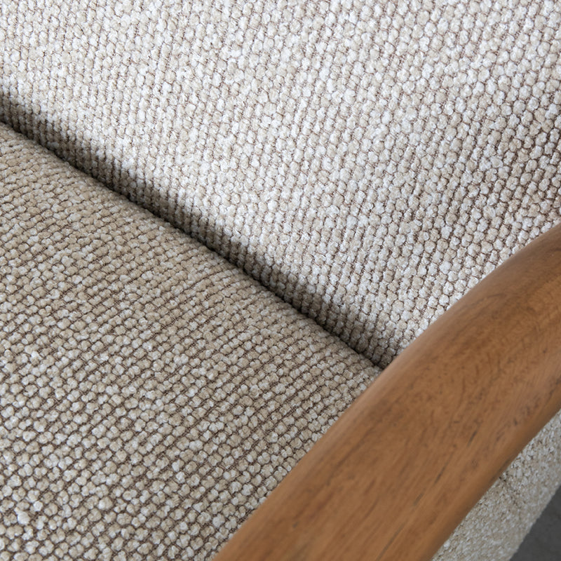Label51 - Fauteuil Viggo - Bouclé - Naturel - 70 x 90 x 74 cm