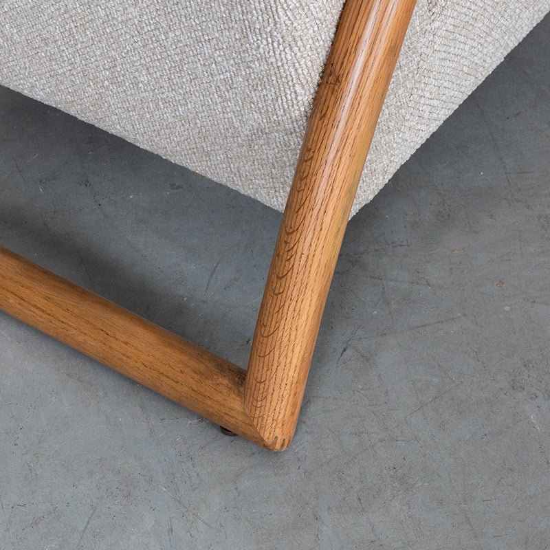 Label51 - Fauteuil Viggo - Bouclé - Naturel - 70 x 90 x 74 cm