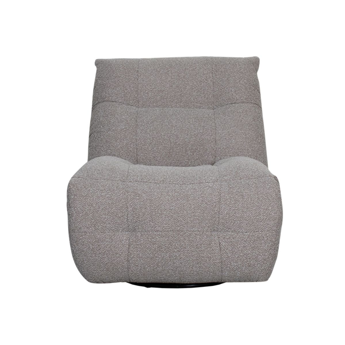 Label51 - Fauteuil relax électrique Ontspan en laad op - Bouclé - Champignon - 90 x 110 x 95 cm