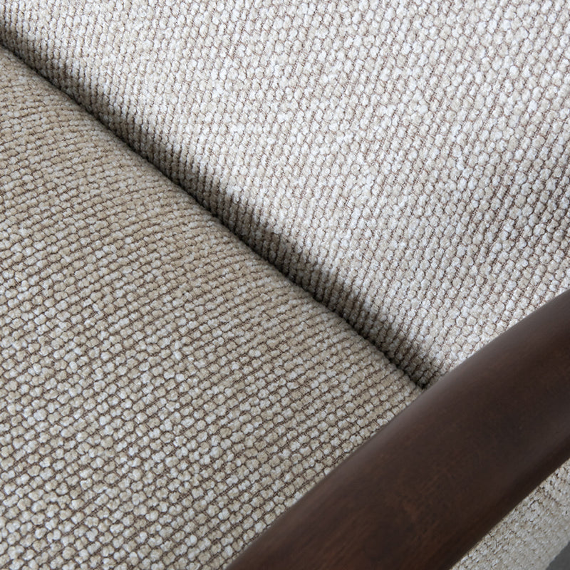 Label51 - Fauteuil Viggo - Bouclé - Naturel - 70 x 90 x 74 cm
