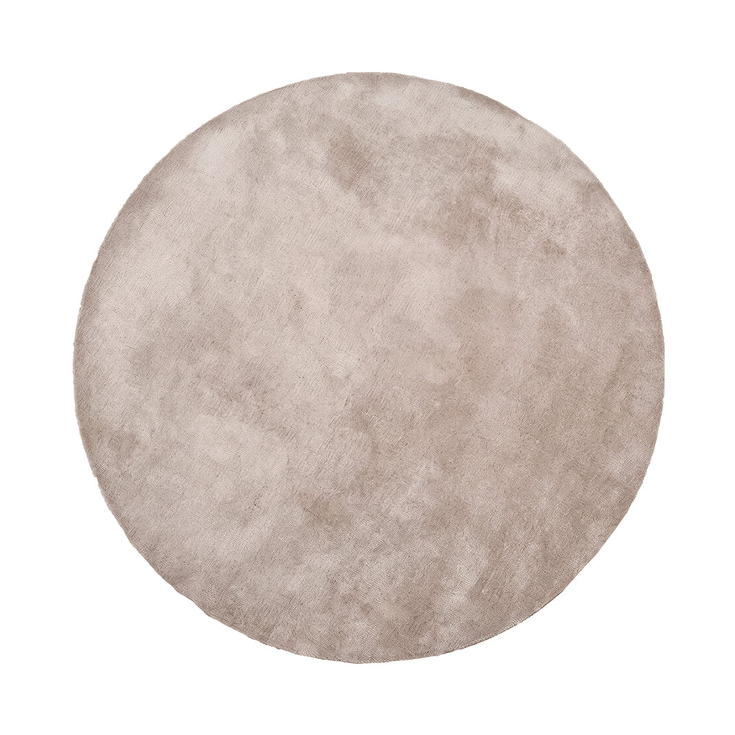 Label51 - Tapis Mila - Polyester - Taupe - 200 x 200 cm