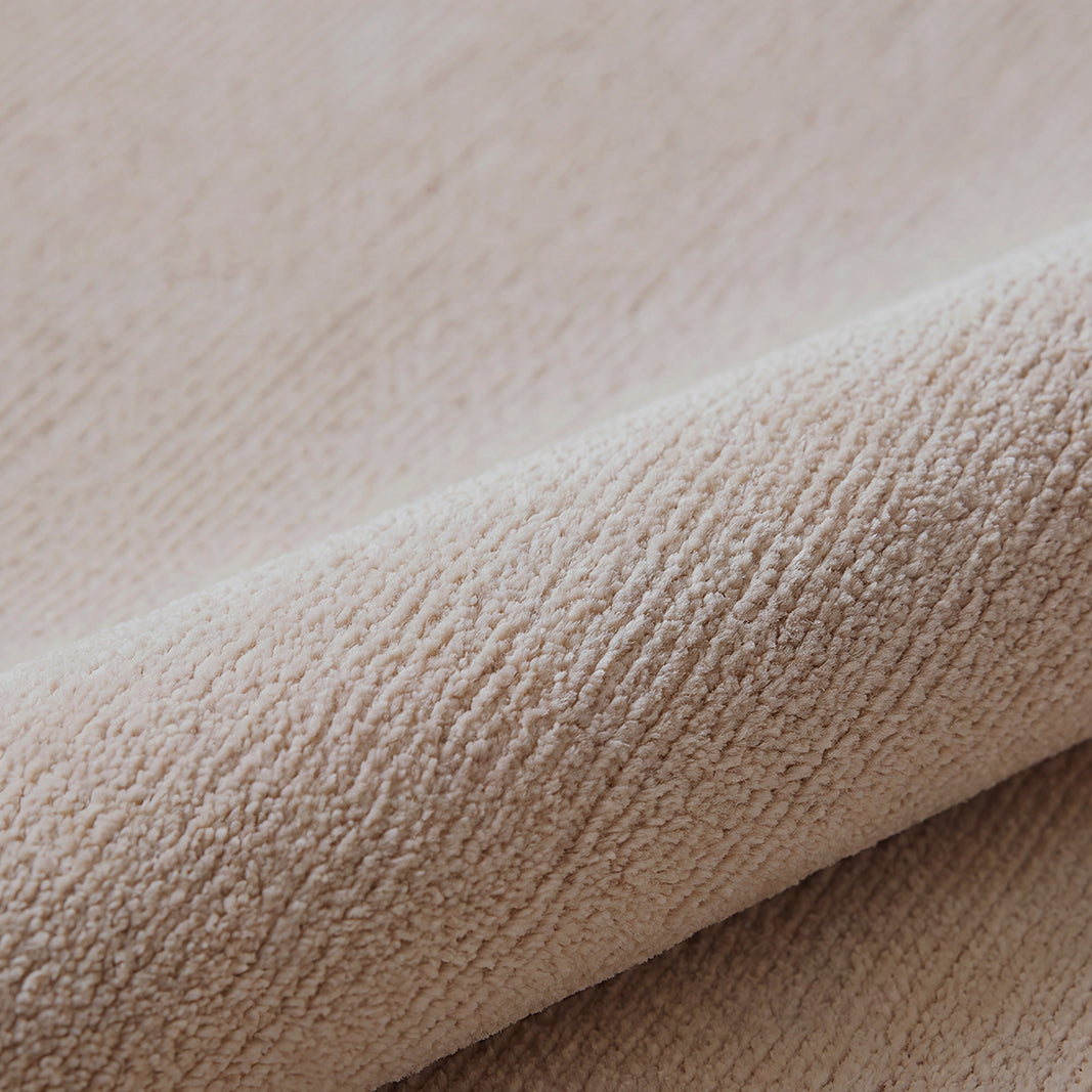 Label51 - Tapis Mila - Polyester - Taupe - 200 x 200 cm