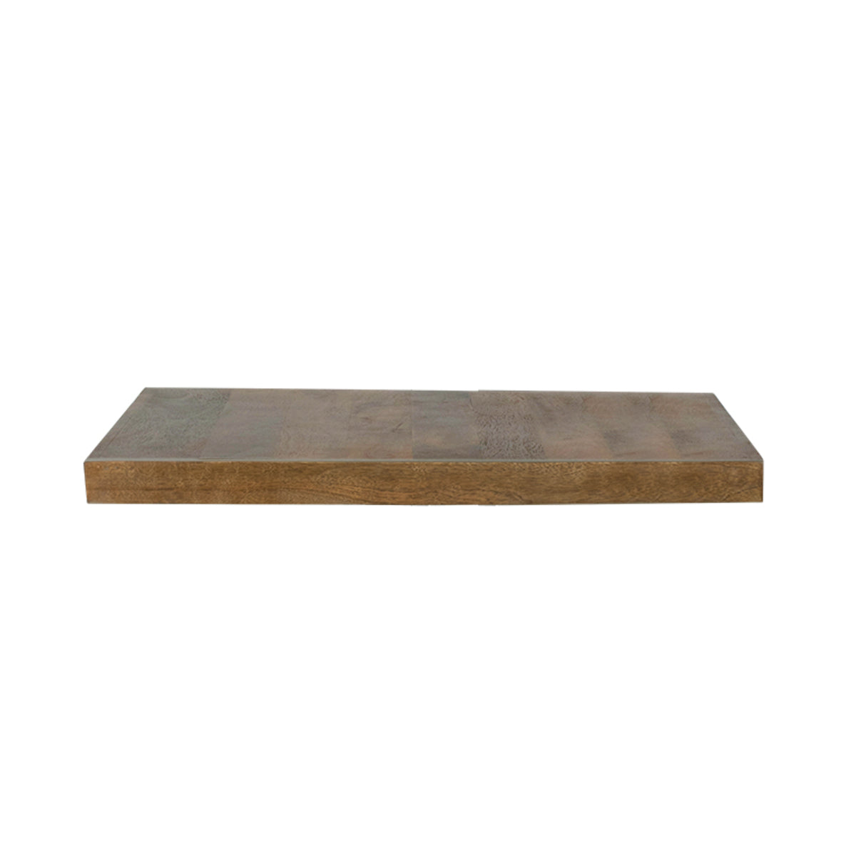 Label51 - Plateau de table de restaurant/bar rectangulaire bord droit - Bois de manguier - Naturel - 120 x 70 cm