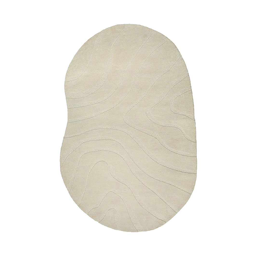Label51 - Tapis Goa - Polyester - Sable - 200 x 300 cm