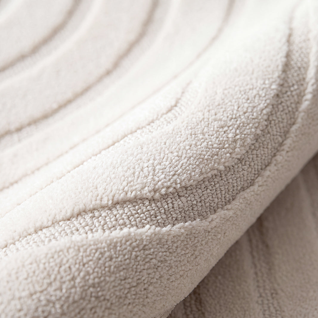 Label51 - Vloerkleed Agra - Polyester - Ivoor - 150 x 150 cm
