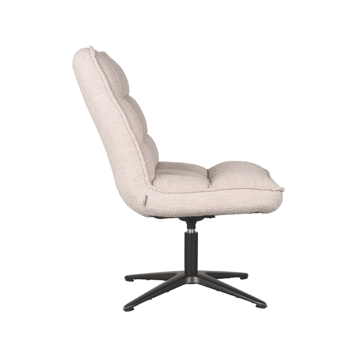 LABEL51 - Fauteuil Vince - Naturel - Boucle