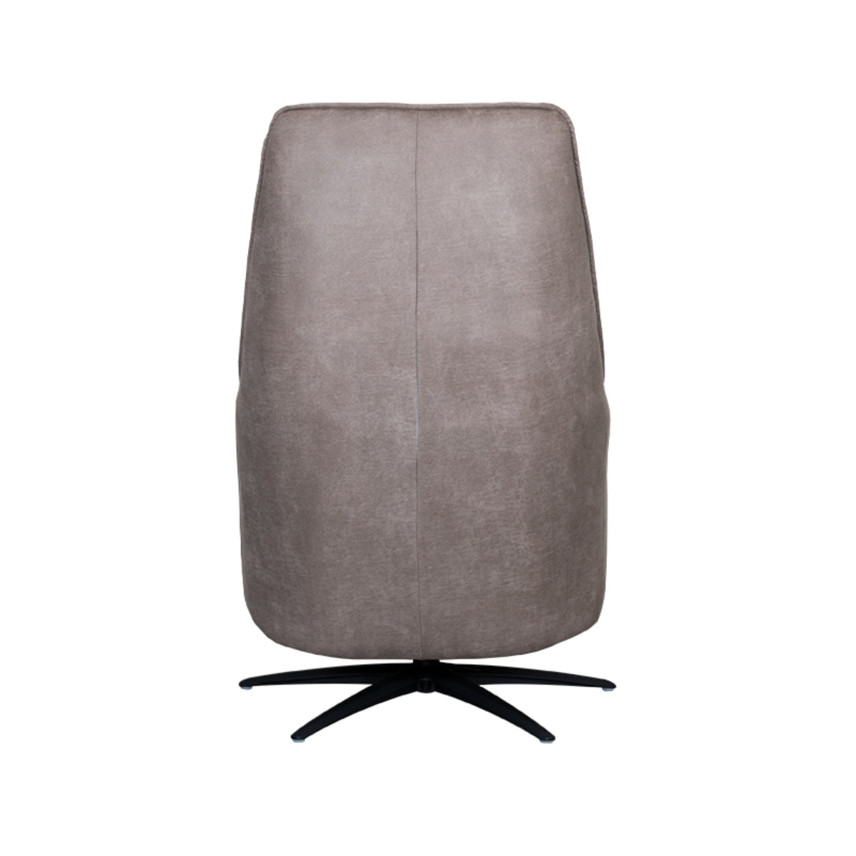 Label51 - Elektrische relaxfauteuil Odense - Microsuède - Taupe - 68 x 87 x 110 cm