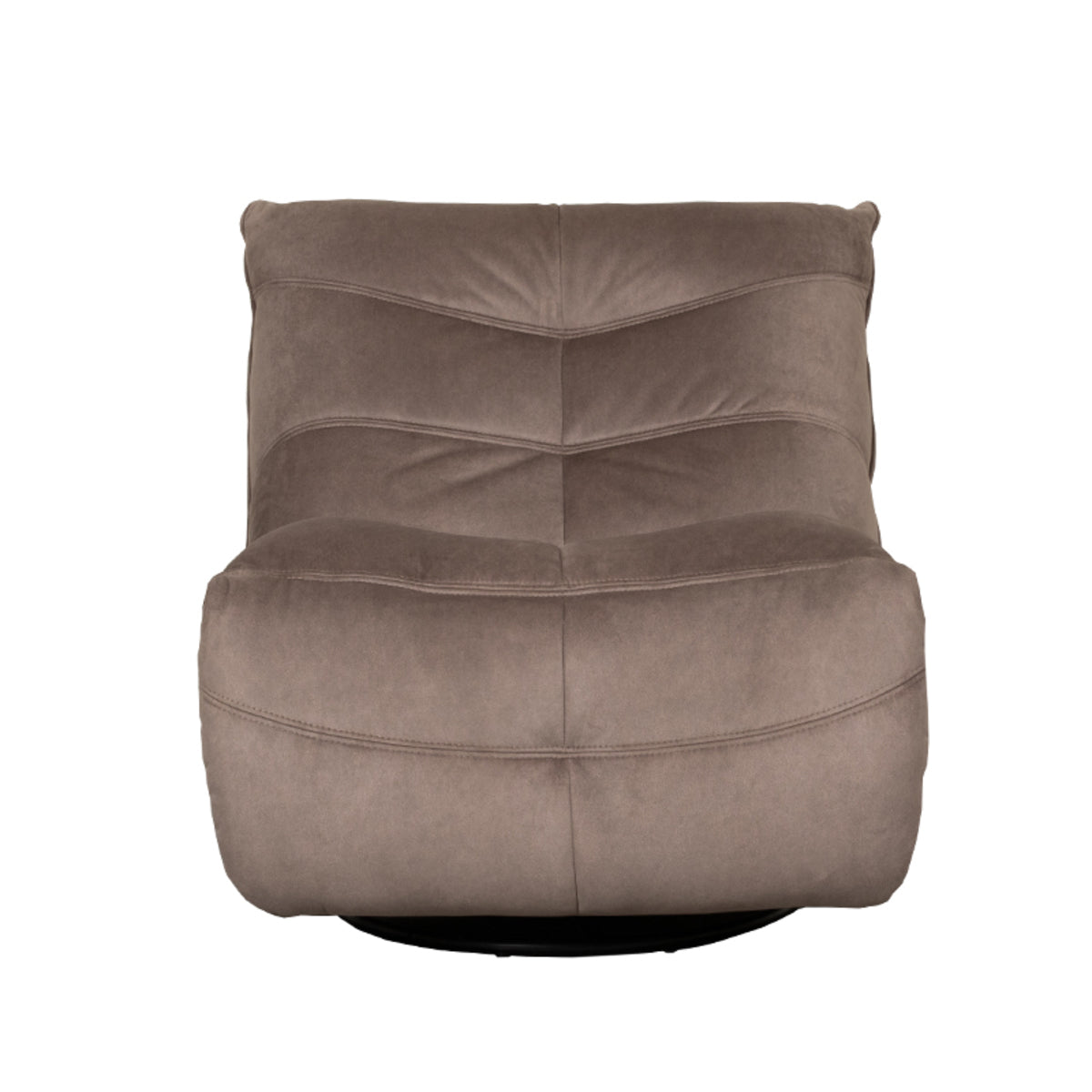 Label51 - Fauteuil relax Take It Easy - Tissu - Taupe - 84 x 104 x 94 cm