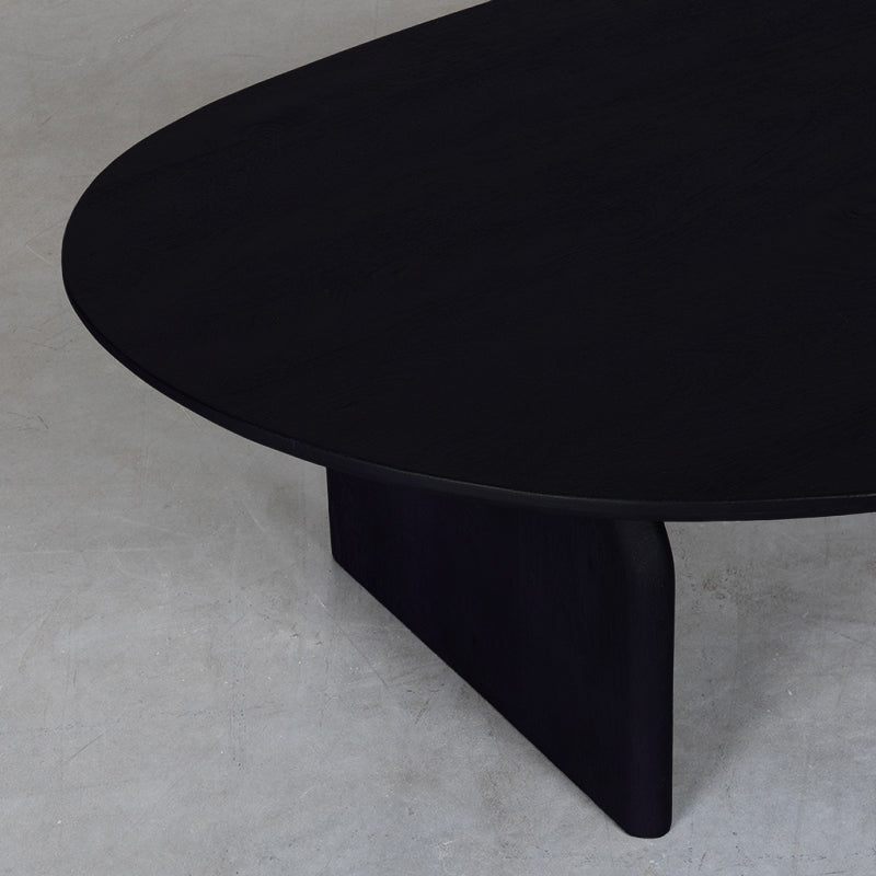 Label51 - Salontafel Cooper - Mangohout - Zwart - 135 x 75 x 38 cm