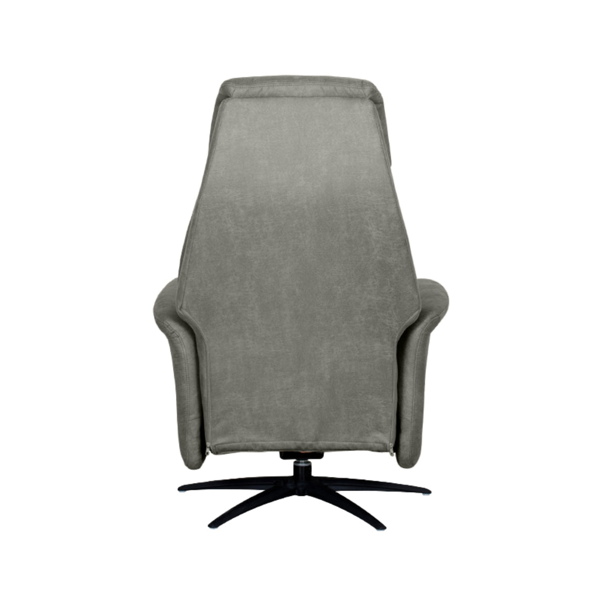 Label51 - Elektrische relaxfauteuil Oslo - Microsuède - Taupe - 79 x 87 x 112 cm
