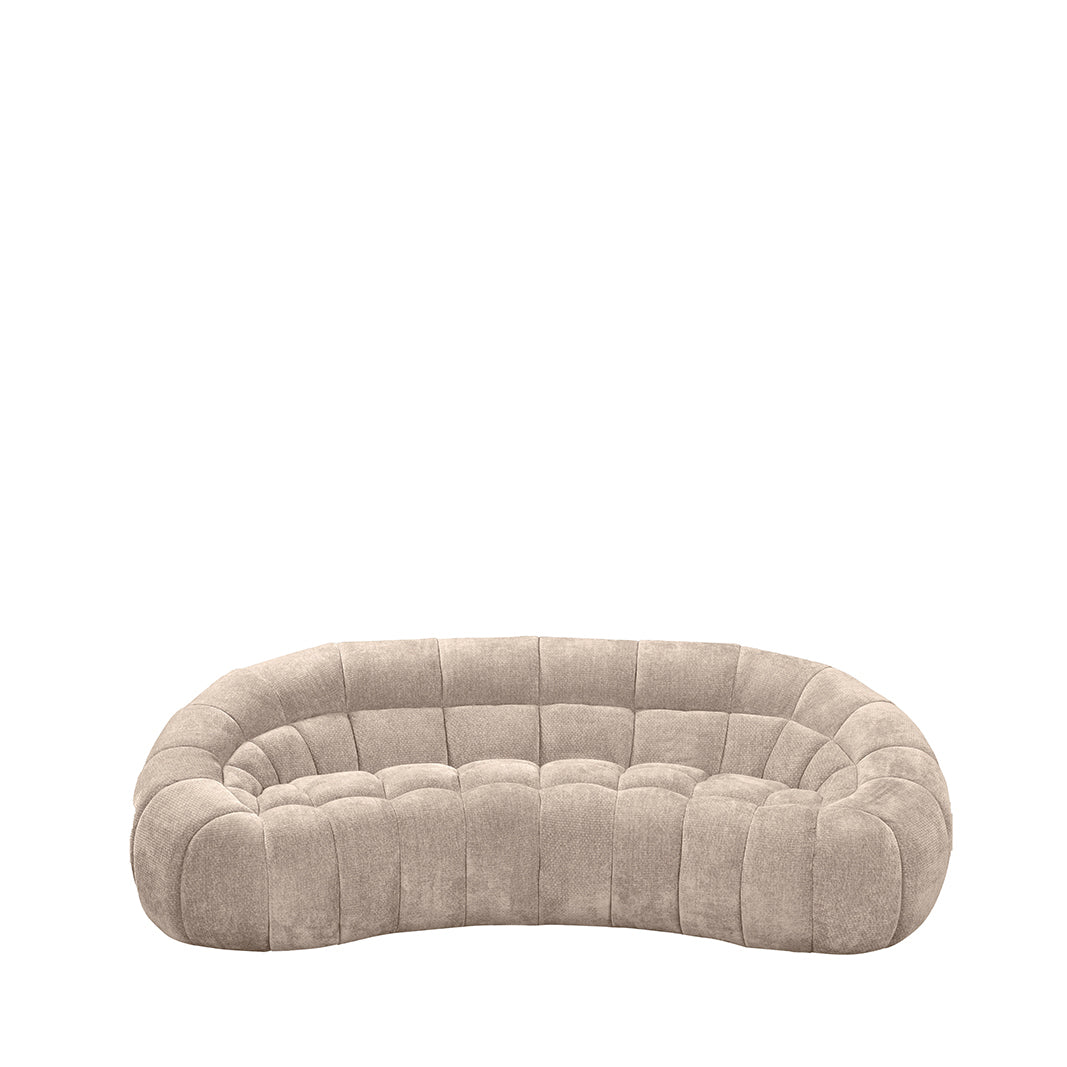 Label51 - Bank Cloud 3-zits - Stof - Klei - 238 x 115 x 75 cm