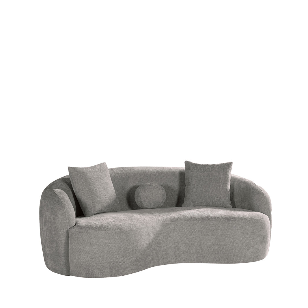 Label51 - Bank Novo 2,5-zits - Stof - Steengrijs - 203 x 121 x 80 cm