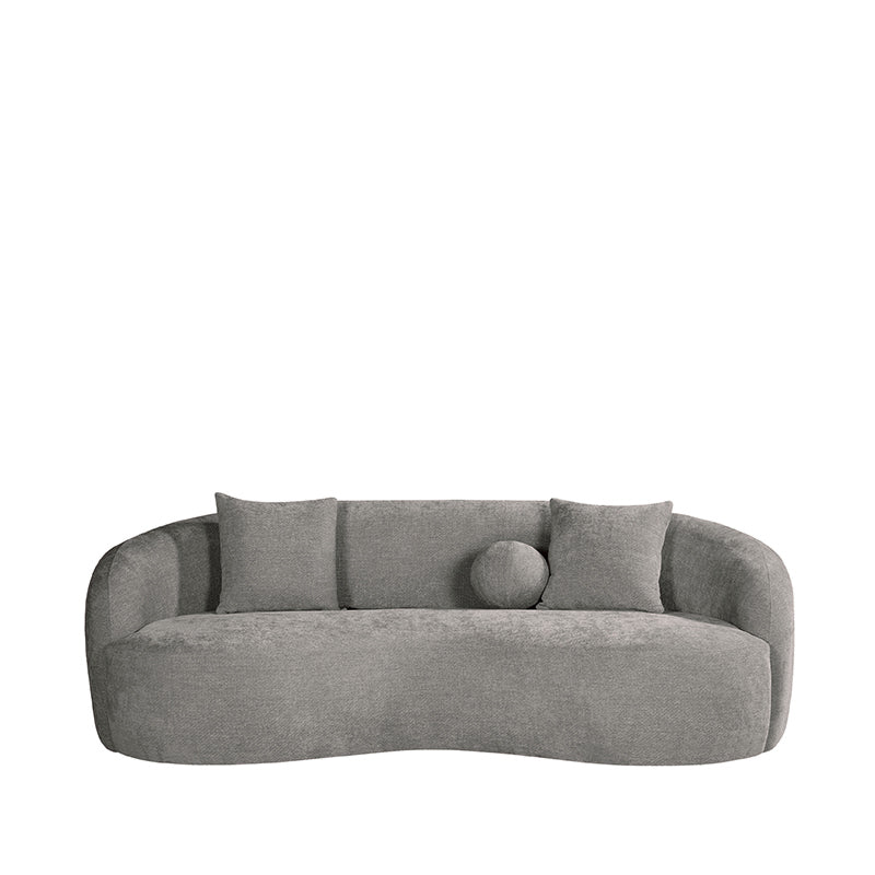 Label51 - Bank Novo 2,5-zits - Stof - Steengrijs - 203 x 121 x 80 cm