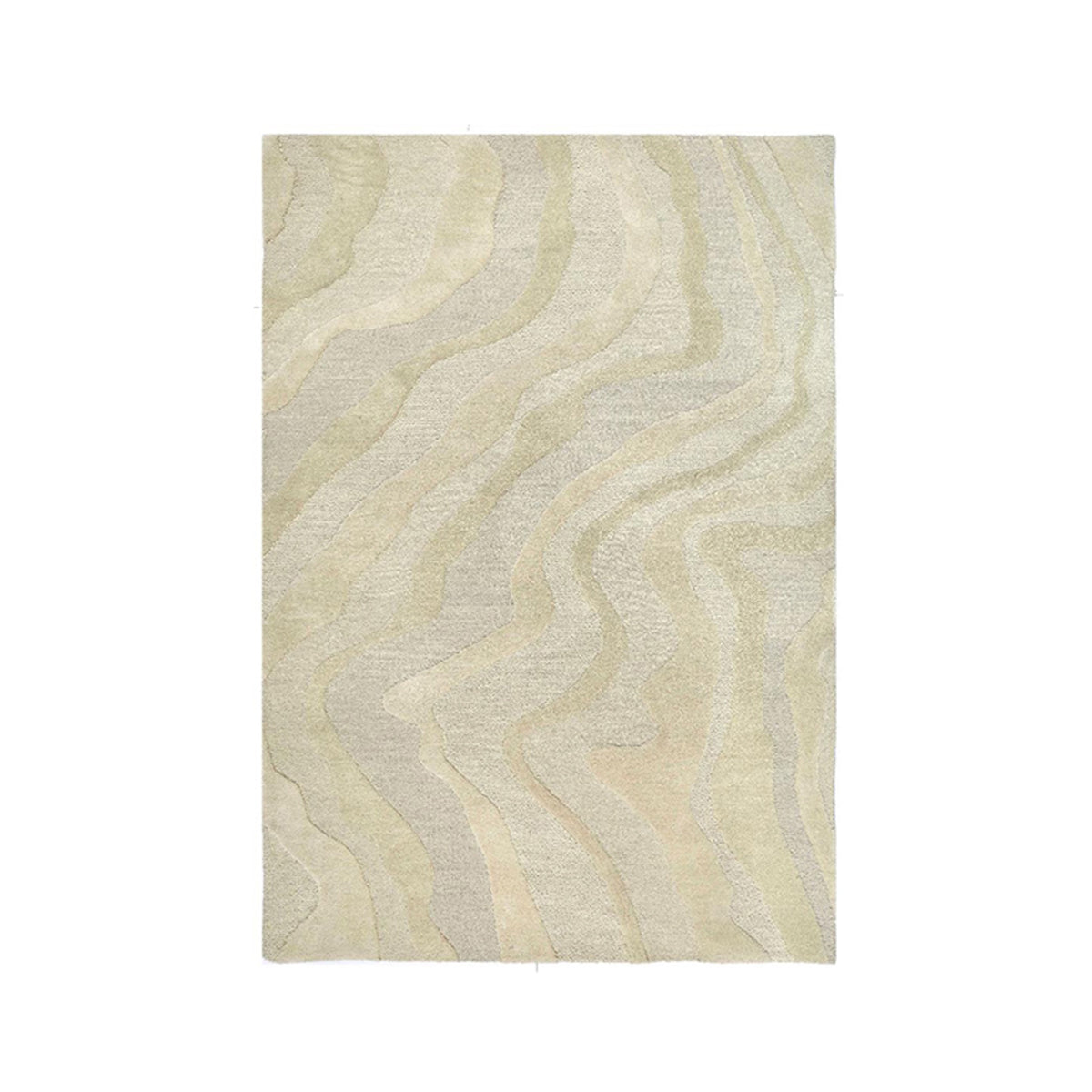Label51 - Vloerkleed Mosa - Wol - Zand - 200 x 300 cm