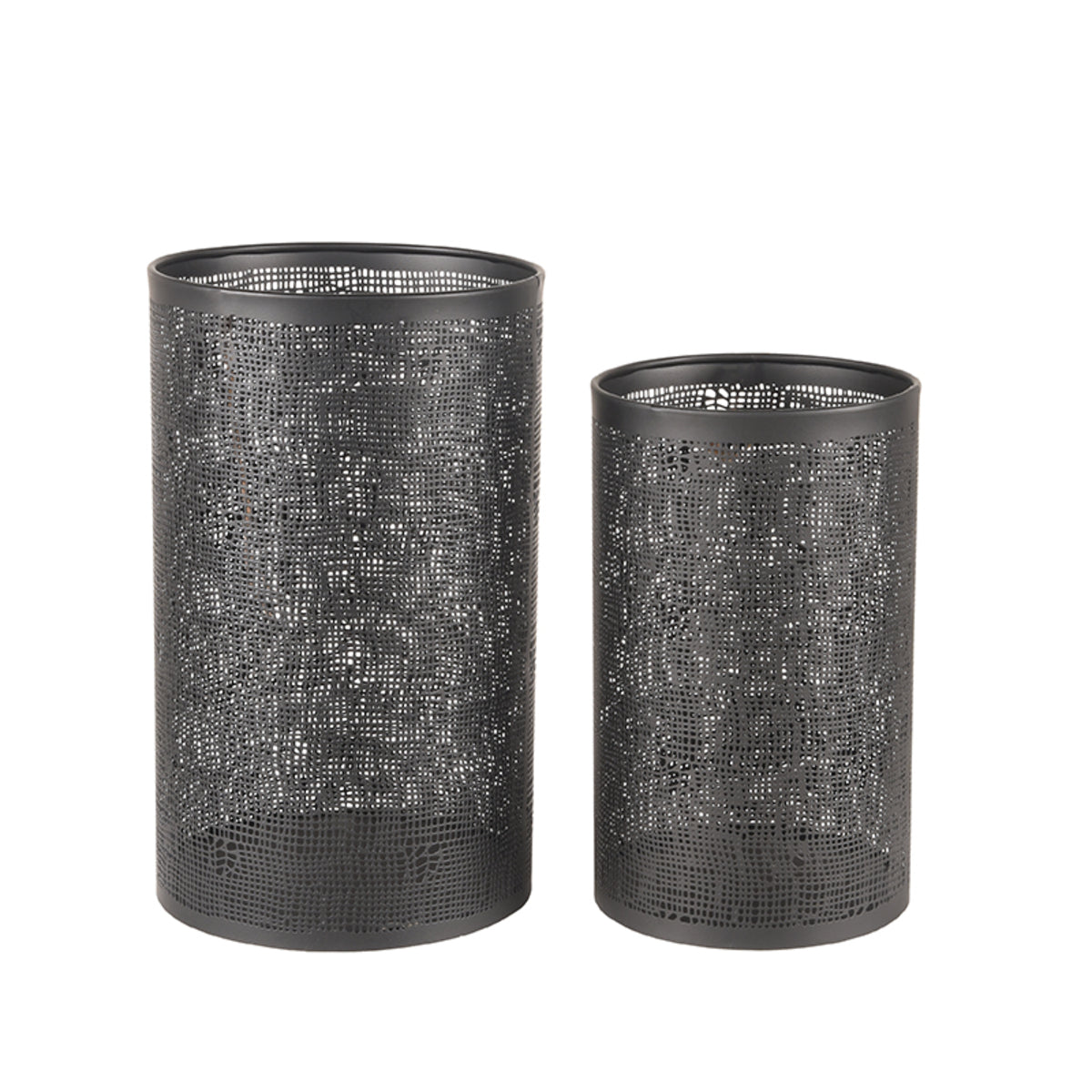 LABEL51 Kaarsenhouders - Zwart - Metaal