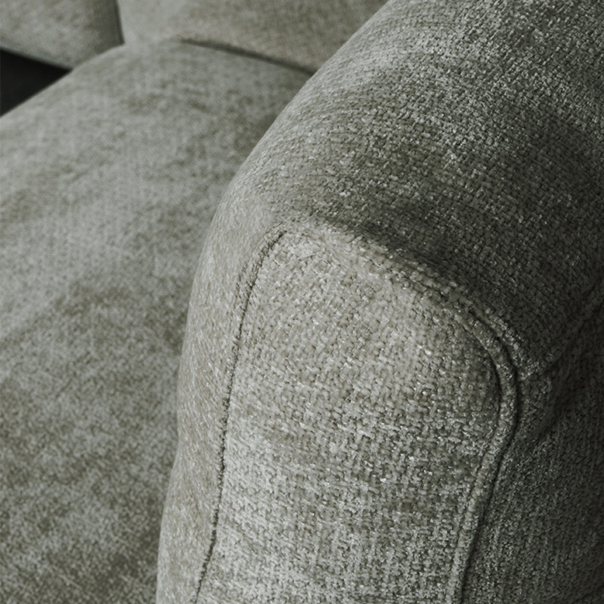 Label51 - Hoekbank Milano Links - Stof - Hunter groen - 300 x 232 x 72 cm