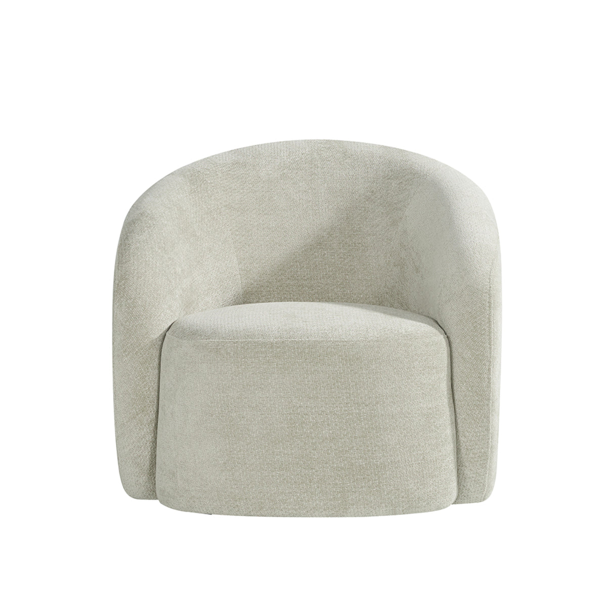 Label51 - Fauteuil Alby - Tissu - Naturel - 82 x 88 x 81 cm