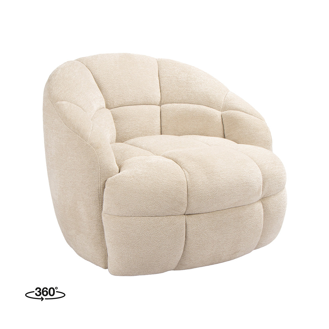 Label51 - Fauteuil pivotant Bubble - 90 x 88 x 79 cm