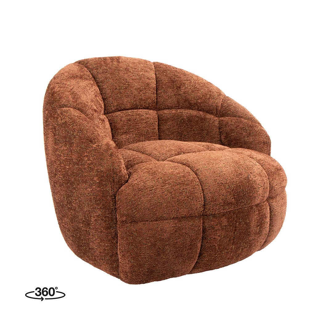 Label51 - Fauteuil pivotant Bubble - 90 x 88 x 79 cm
