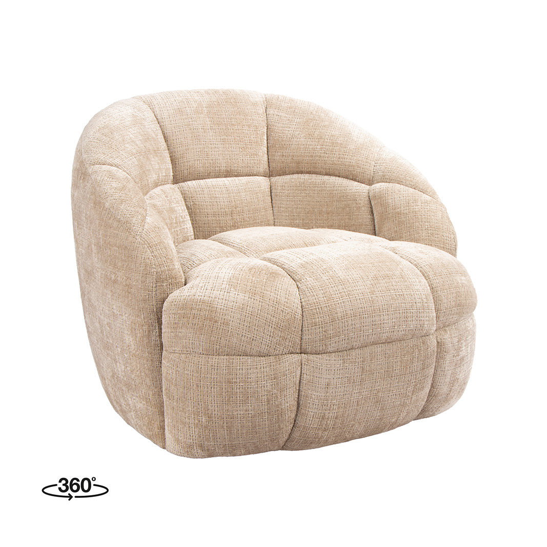 Label51 - Fauteuil pivotant Bubble - 90 x 88 x 79 cm