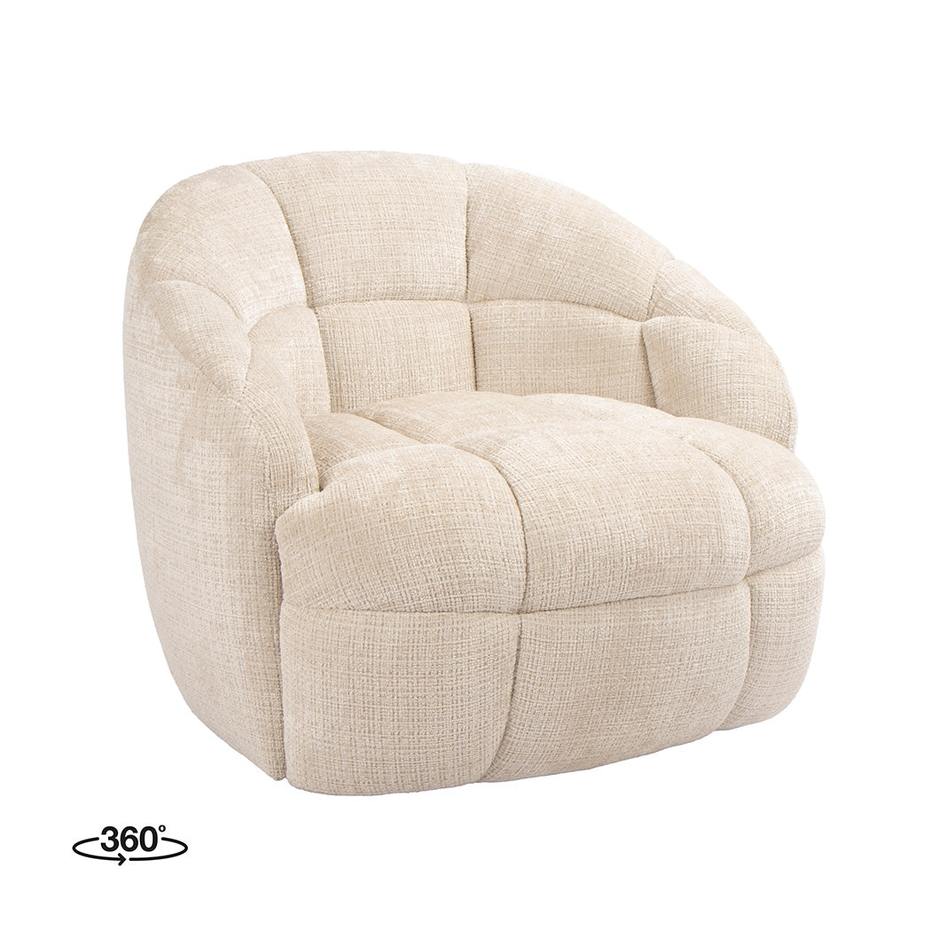 Label51 - Fauteuil pivotant Bubble - 90 x 88 x 79 cm