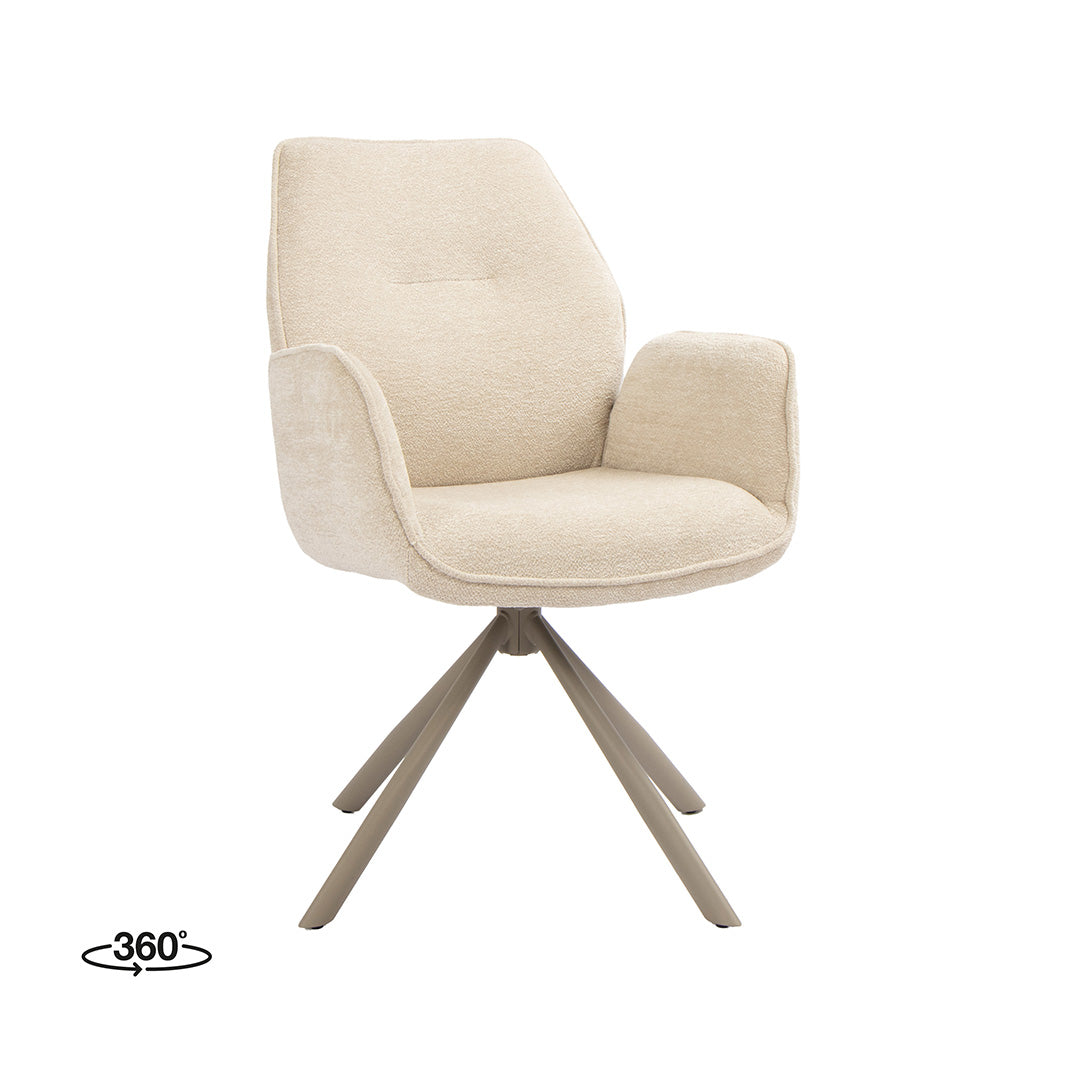 Label51 - Chaise de salle à manger Jill - 58 x 64 x 91 cm
