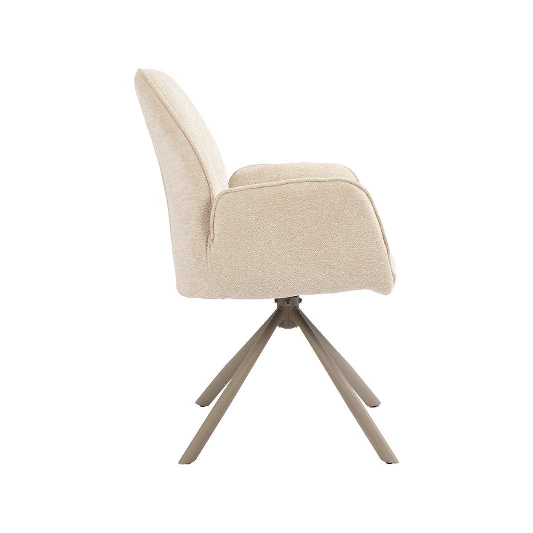 Label51 - Chaise de salle à manger Jill - 58 x 64 x 91 cm