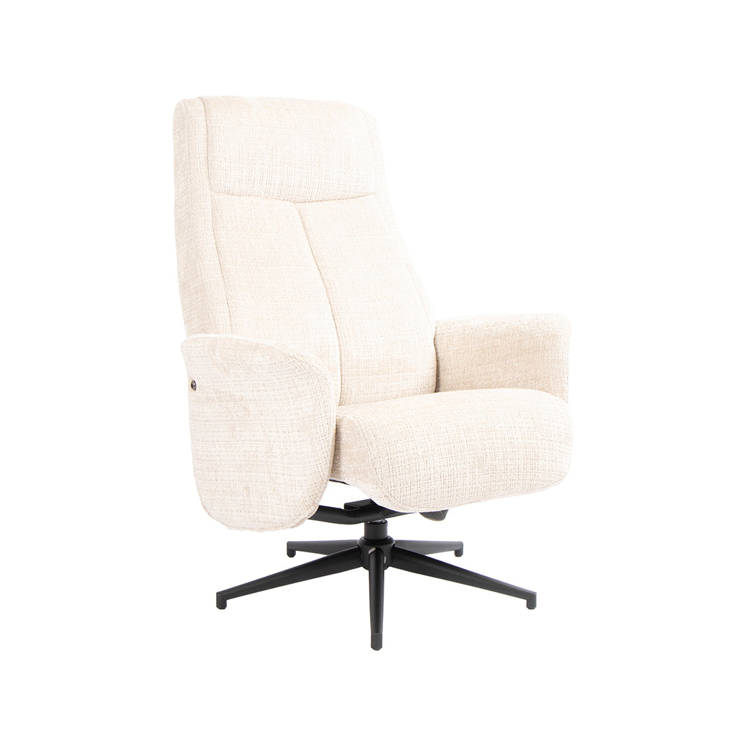 Label51 - Draaifauteuil Tumba + hocker - 77 x 76 x 105 cm