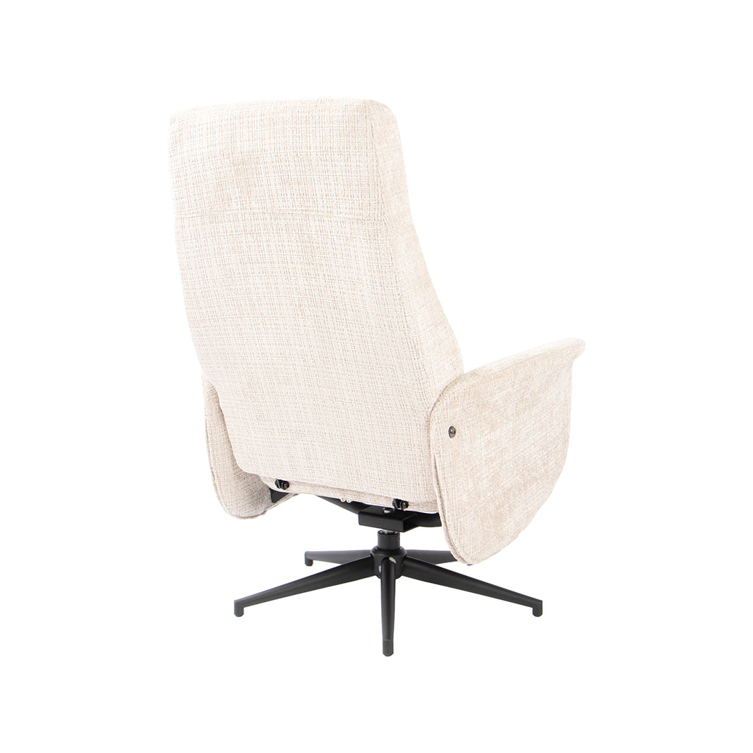 Label51 - Draaifauteuil Tumba + hocker - 77 x 76 x 105 cm