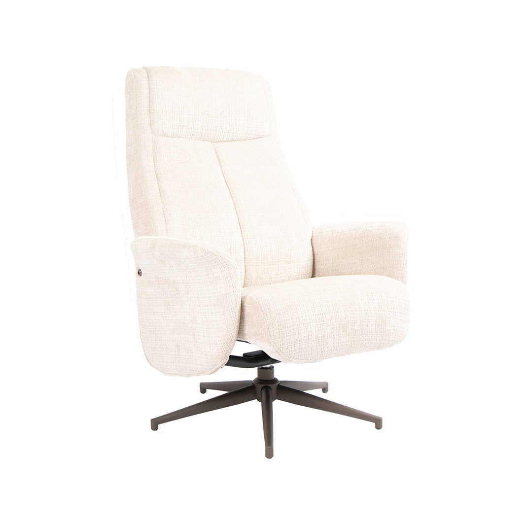 Label51 - Draaifauteuil Tumba + hocker - 77 x 76 x 105 cm