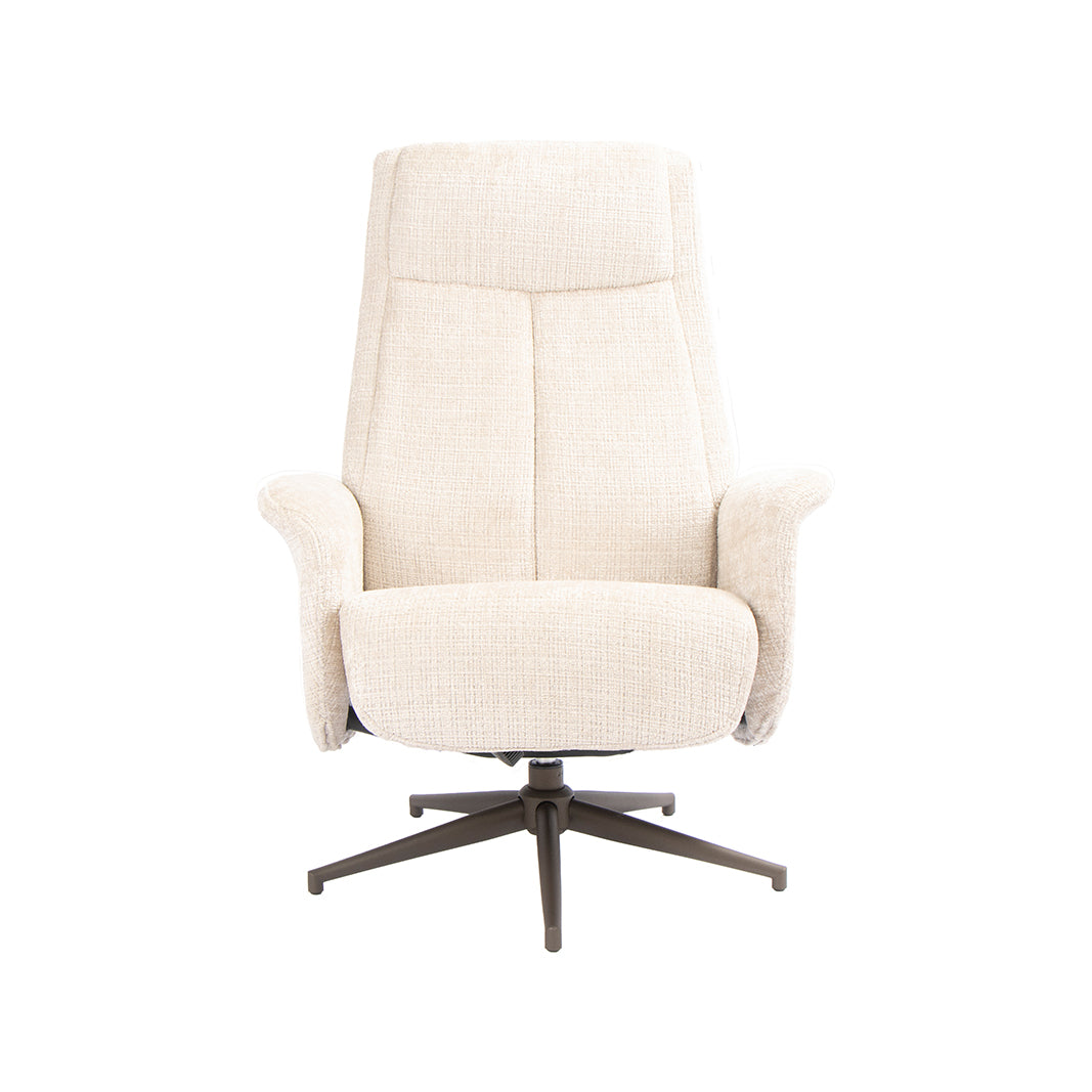 Label51 - Draaifauteuil Tumba + hocker - 77 x 76 x 105 cm