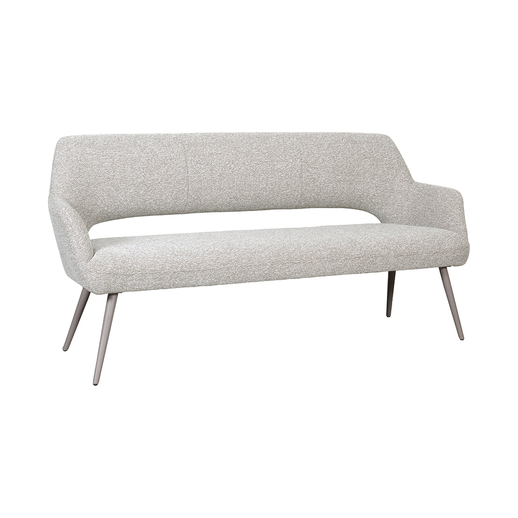 Label51 - Eetkamerbank Sunray - Bouclé - 220 x 66 x 90 cm