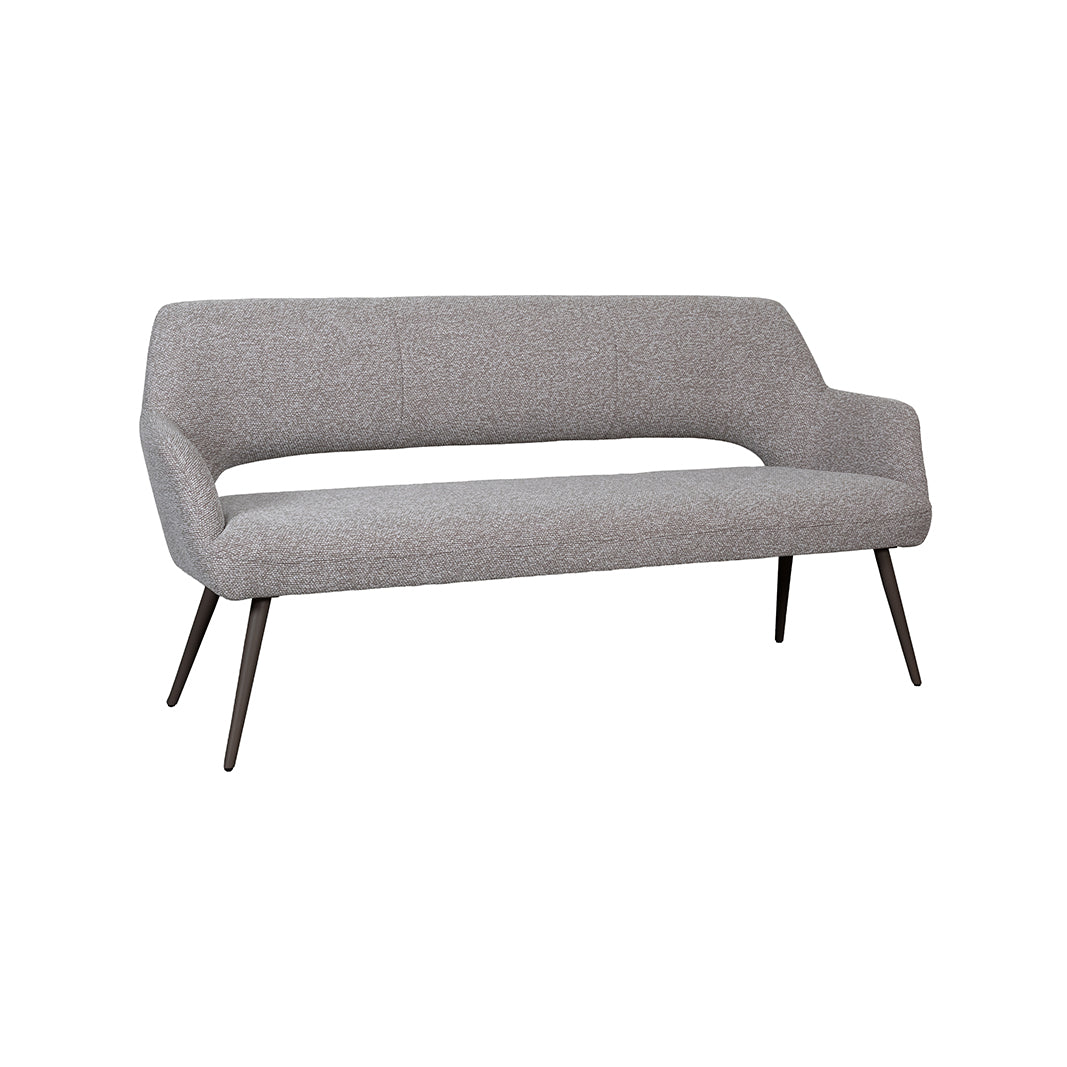 Label51 - Banc de salle à manger Sunray - Bouclé - 190 x 66 x 90 cm