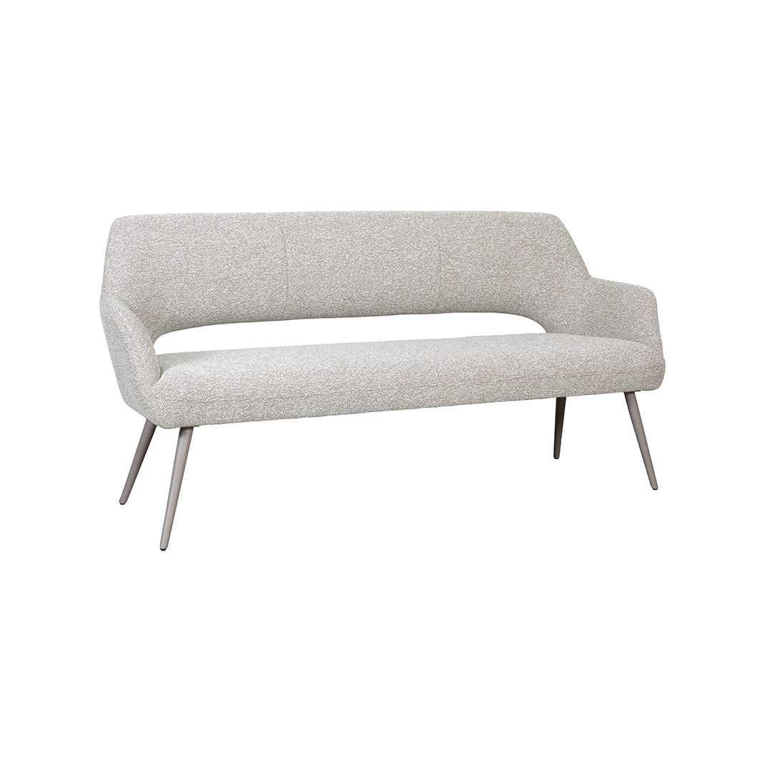 Label51 - Banc de salle à manger Sunray - Bouclé - 190 x 66 x 90 cm