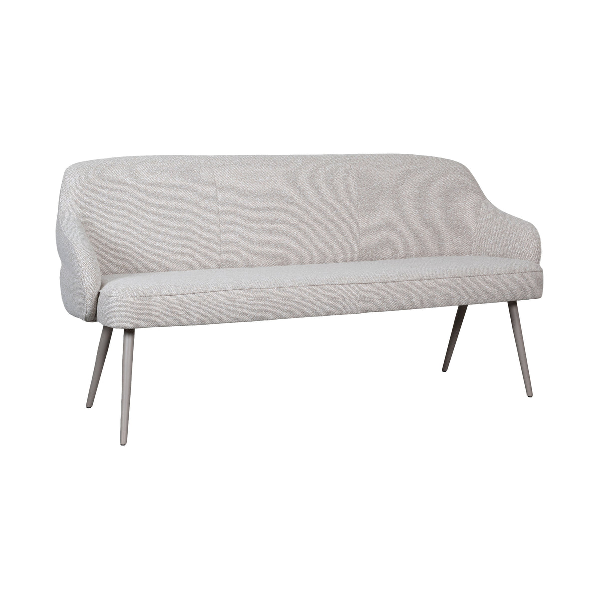 Label51 - Banc de salle à manger Bern - Bouclé - 220 x 66 x 90 cm