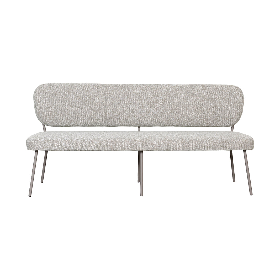 Label51 - Eetkamerbank Singapore - Bouclé - 220 x 65 x 95 cm