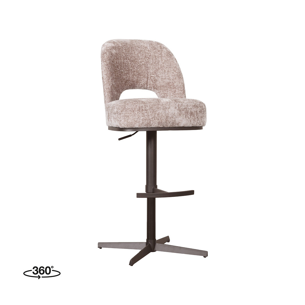 Label51 - Barkruk Port Grimaud - 53 x 59 x 98-123 cm