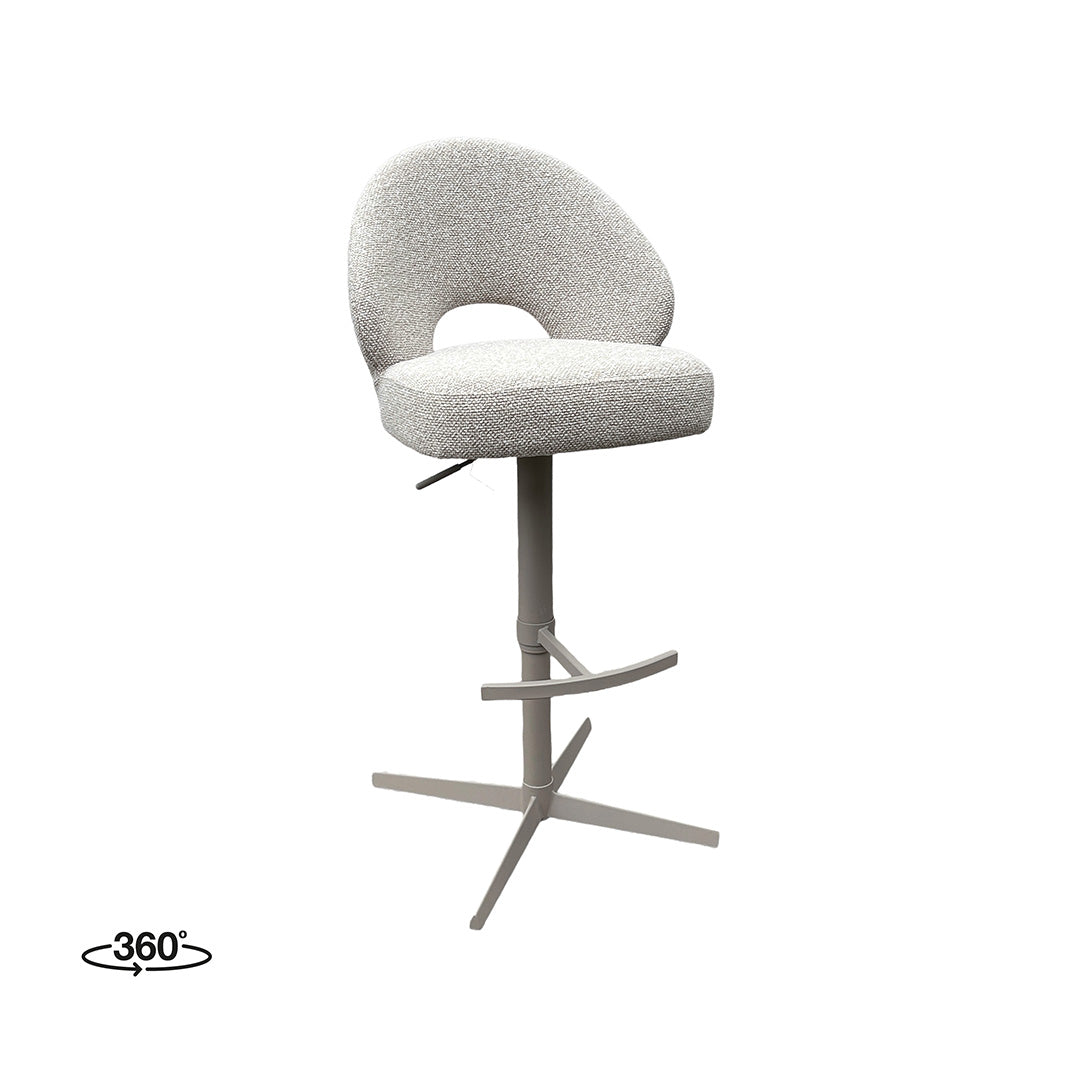 Label51 - Tabouret de bar Saint Tropez - 55 x 57 x 93-117 cm