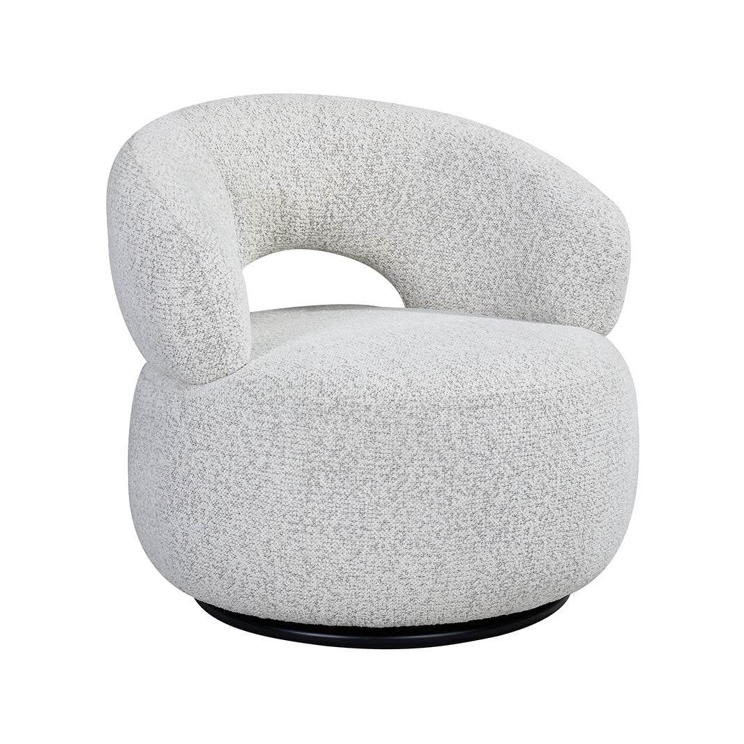 Label51 - Fauteuil pivotant Nusenna - 82 x 81 x 73 cm