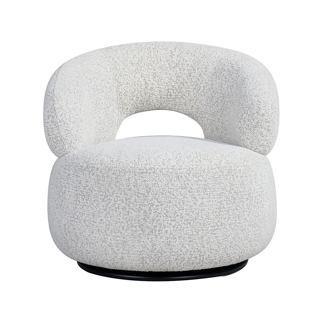 Label51 - Fauteuil pivotant Nusenna - 82 x 81 x 73 cm