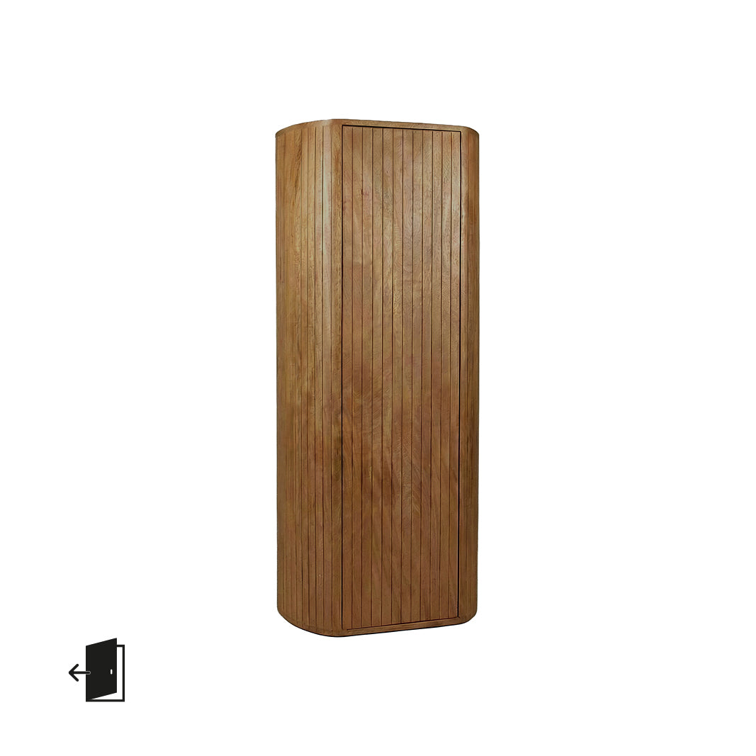 Label51 - Armoire haute Miya - 62 x 30 x 140 cm