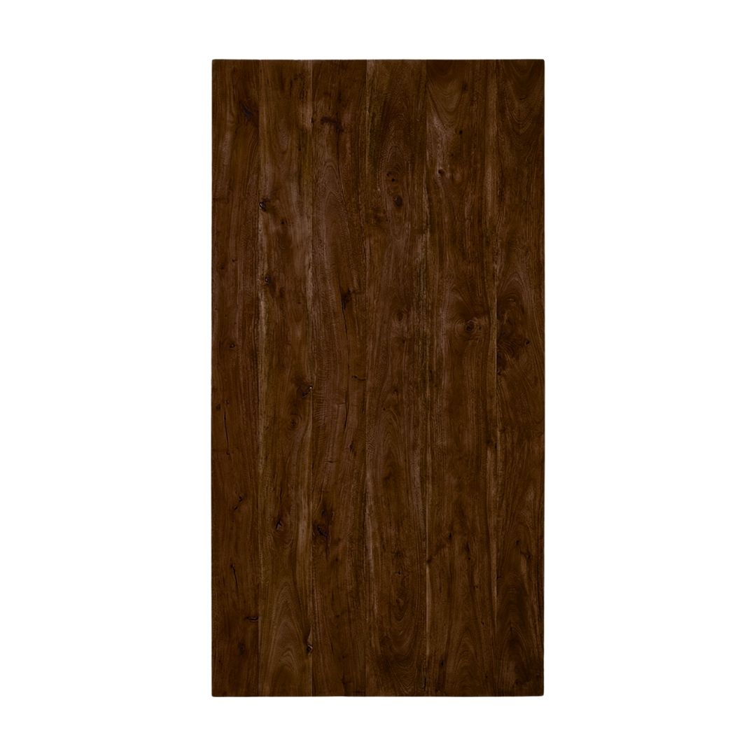 Label51 - Plateau de table rectangulaire bord droit - 200 x 100 cm